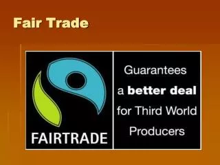 fair trade