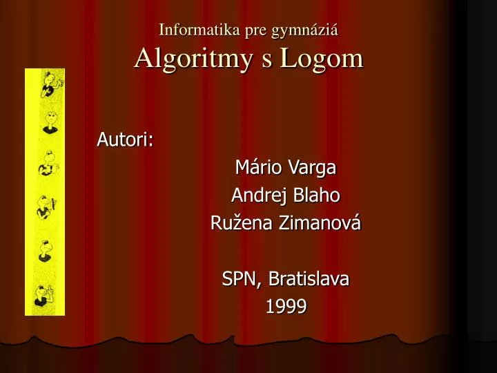 informatika pre gymn zi algoritmy s logom