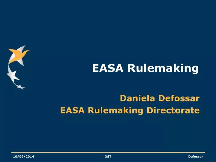easa rulemaking