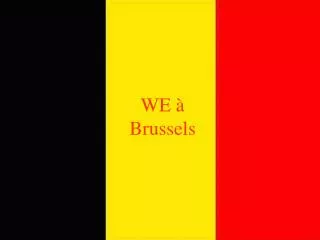 we brussels