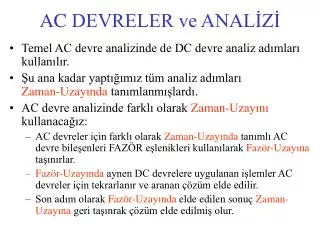 ac devreler ve anal z