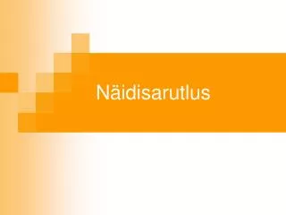 n idisarutlus