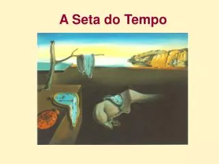 a seta do tempo