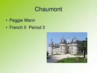 Chaumont