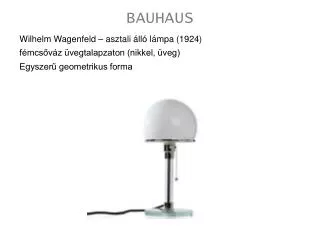 BAUHAUS