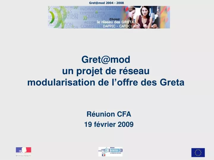 gret@mod un projet de r seau modularisation de l offre des greta