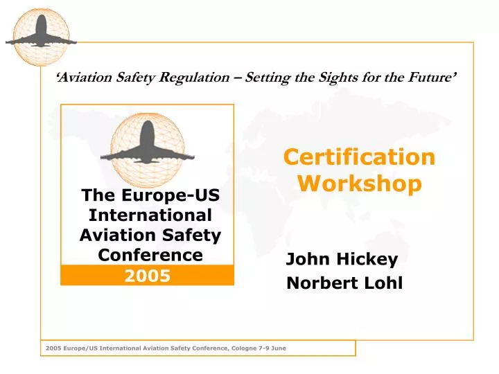 certification workshop