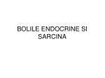BOLILE ENDOCRINE SI SARCINA - slide 1