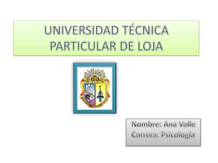 universidad t cnica particular de loja