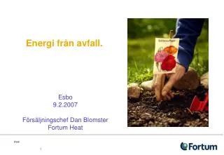 energi fr n avfall