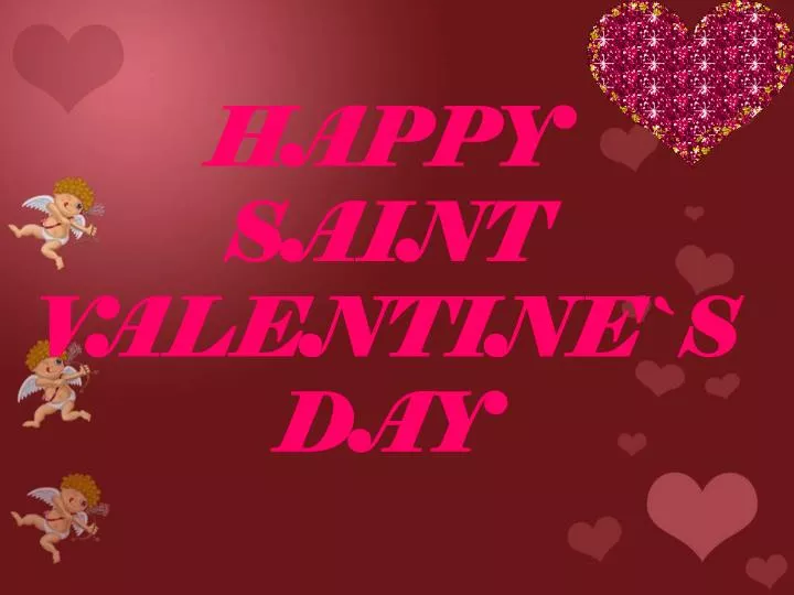 happy saint valentine s day