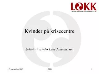 kvinder p krisecentre