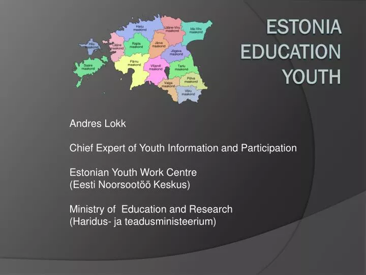 estonia education youth
