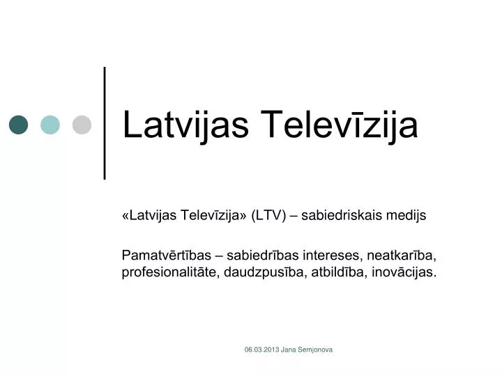 latvijas telev zija