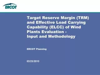 ERCOT Planning