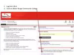 Step-by-Step Guide for Submitting Time Sheets at Baton Rouge Community College - slide 1