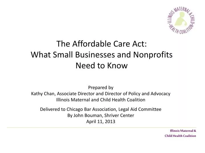 the affordable care act what small businesses and nonprofits need to know