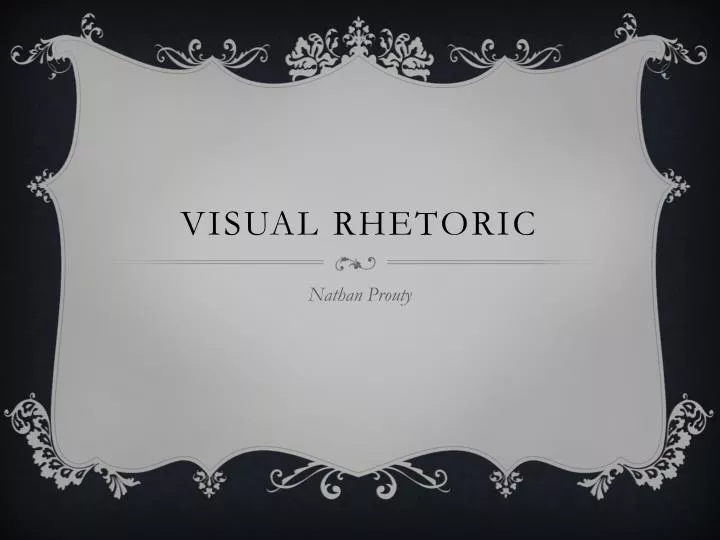 visual rhetoric