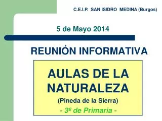 5 de mayo 2014