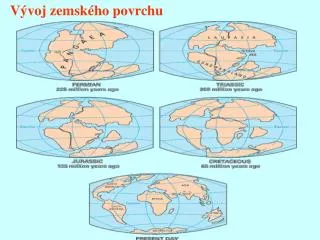 v voj zemsk ho povrchu