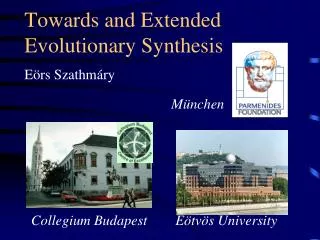 Towards and Extended Evolutionary Synthesis
