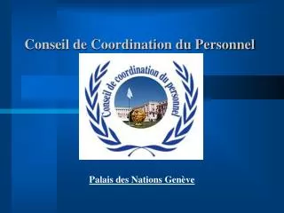 conseil de coordination du personnel