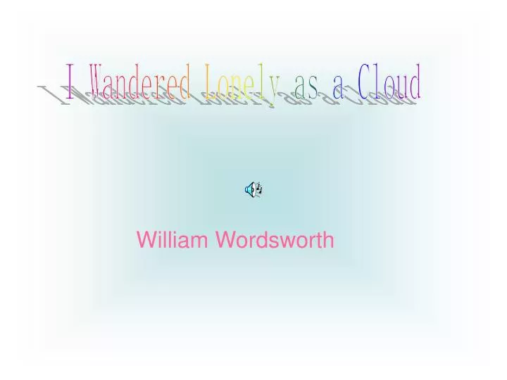 william wordsworth