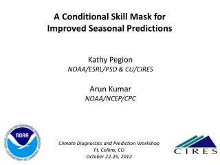 A Conditional Skill Mask for Improved Seasonal Predictions