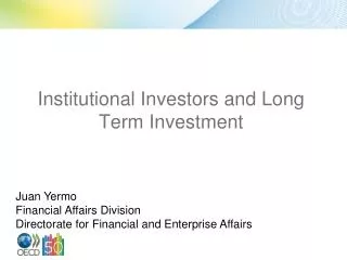 institutional investors and long term investment