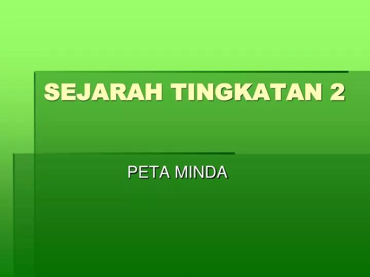 sejarah tingkatan 2