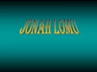 JONAH LOMU