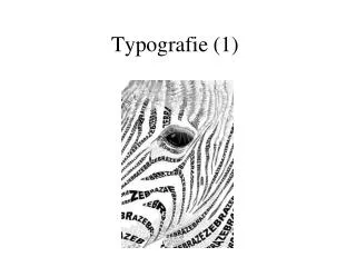 typografie 1