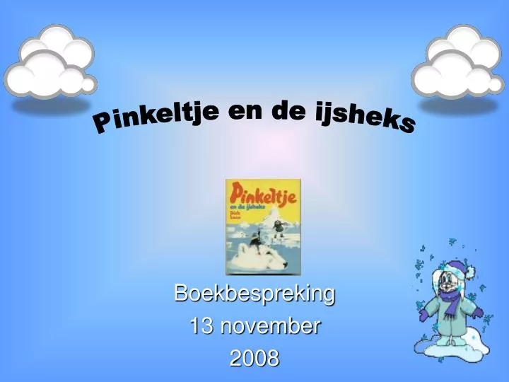 boekbespreking 13 november 2008