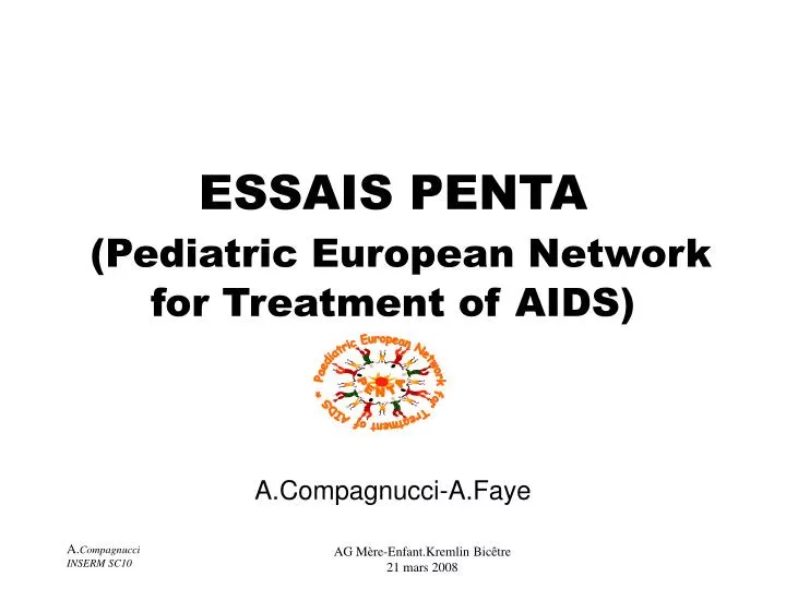 essais penta pediatric european network for treatment of aids
