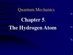 Quantum Mechanics - slide 1