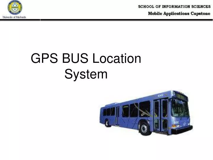 gps bus location system