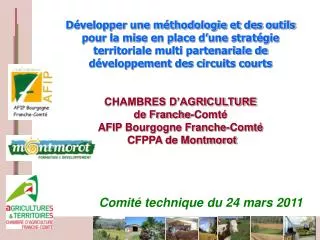 comit technique du 24 mars 2011