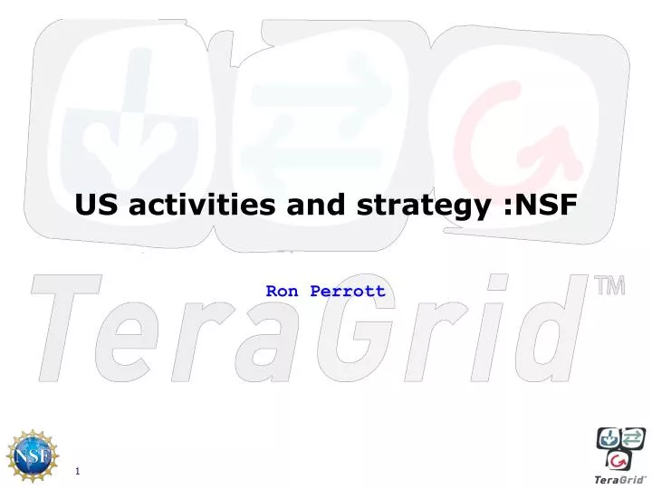 us activities and strategy nsf