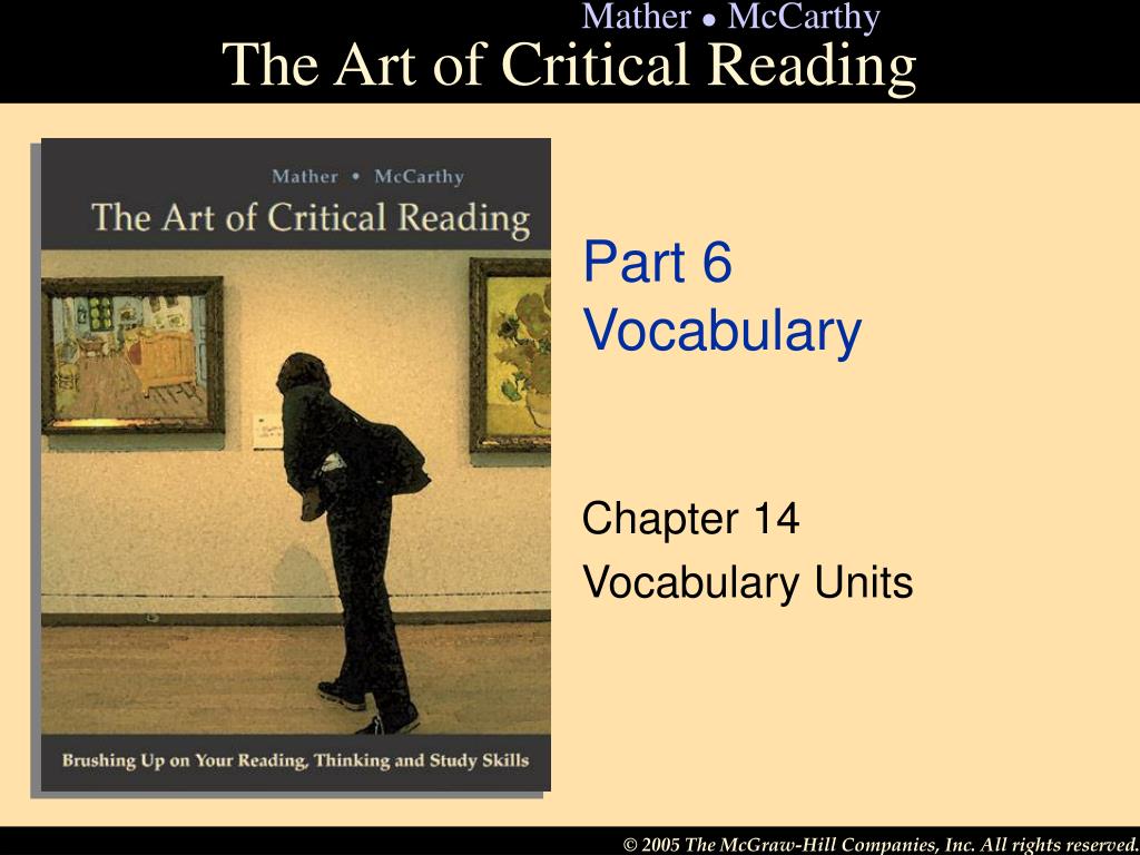 PPT - Part 6 Vocabulary PowerPoint Presentation, free download - ID:4211407