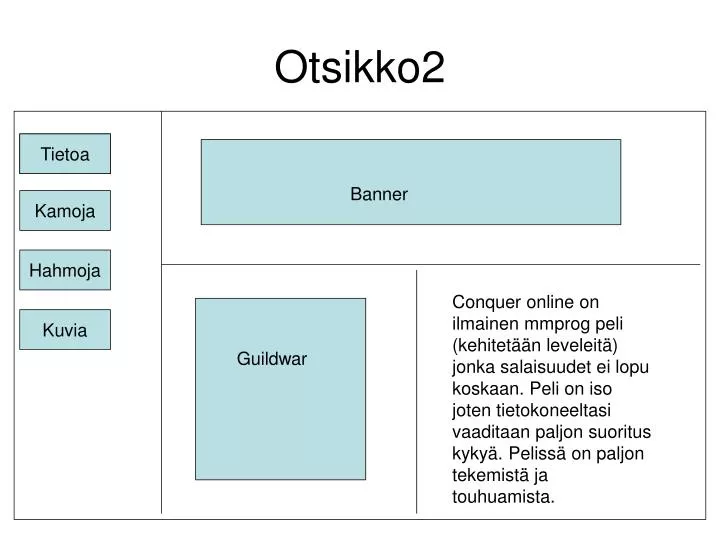 otsikko2