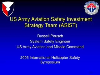US Army Aviation Safety Investment Strategy Team (ASIST)