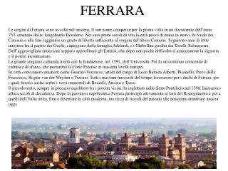 ferrara