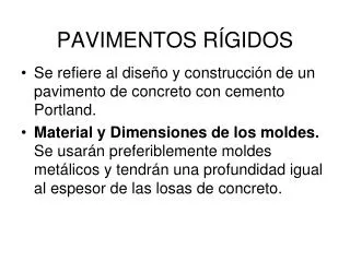 pavimentos r gidos