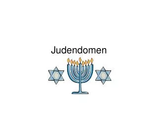 judendomen