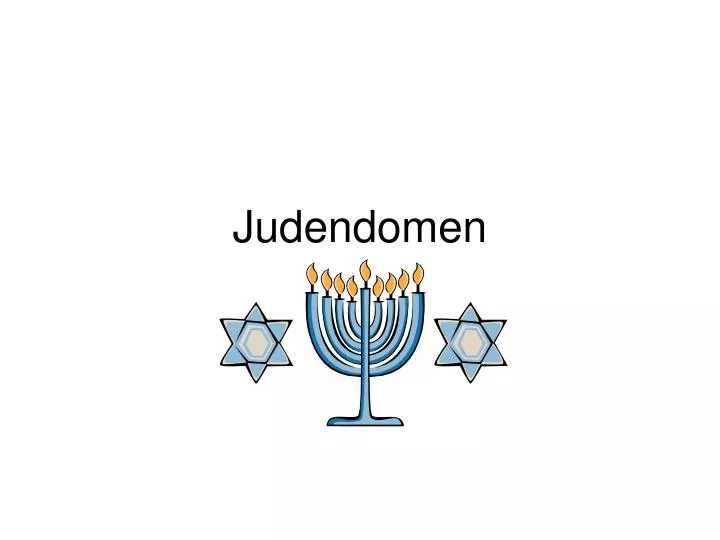 judendomen