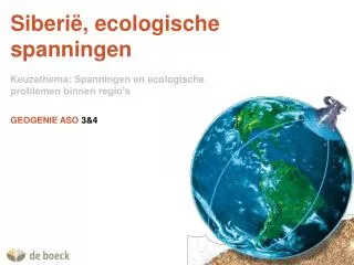 siberi ecologische spanningen