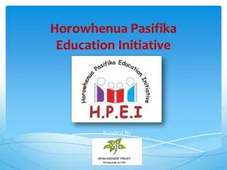 Horowhenua Pasifika Education Initiative