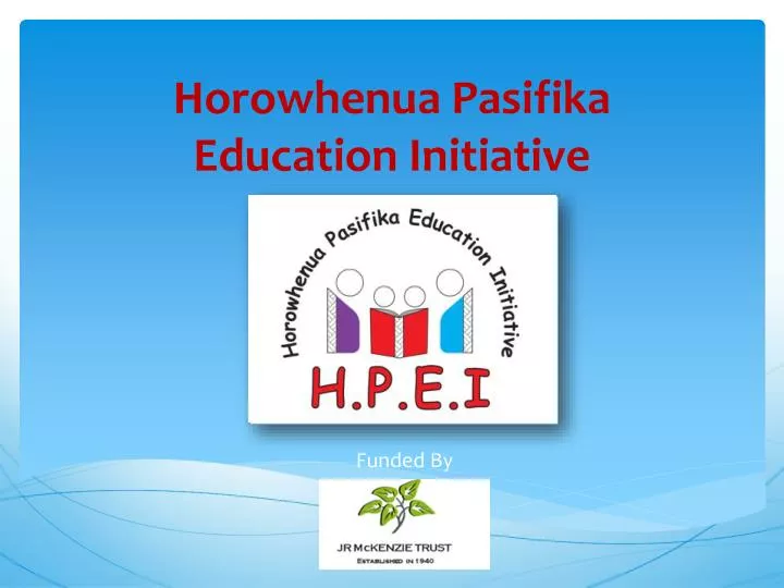 horowhenua pasifika education initiative