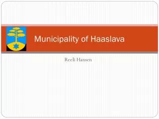 Municipality of Haaslava