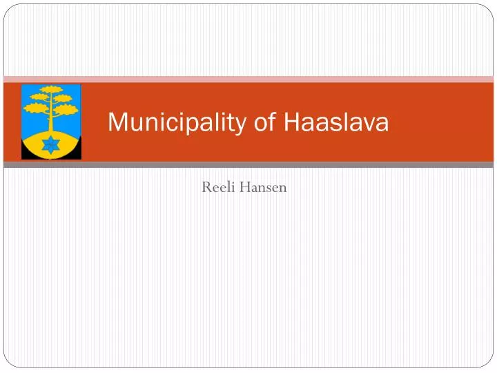municipality of haaslava